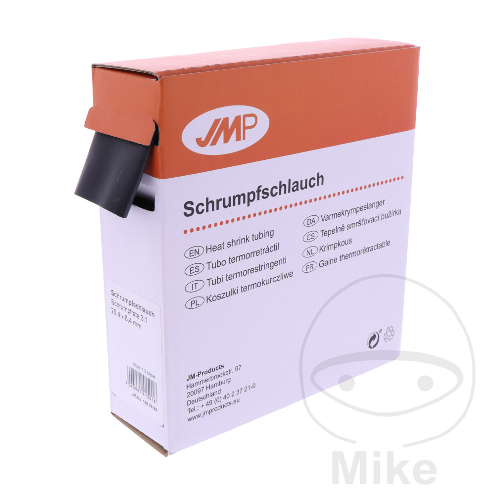 JMP smršťovací bužírka 25.4 mm počet 1.5M smršťovací poměr 3:1