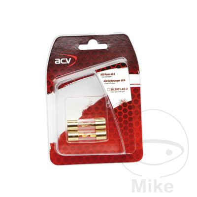 ACV skleněné pojistky TR SET 60A 38X10.3 AGU obsah: 4 ks.