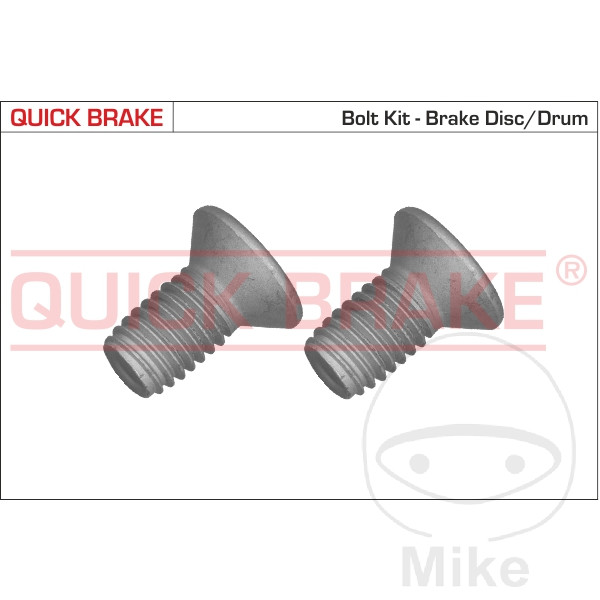 Quick Brake šrouby sada přední Brzdový kotouč