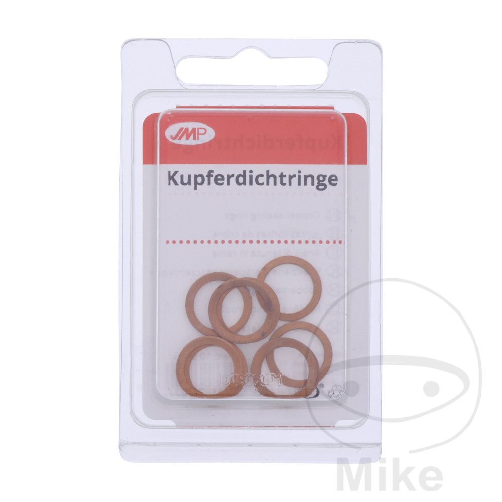 JMP těsnění měď MAS 10X14X1 balení 10 ks. DUCATI PANIGALE 1100 V4 S  ABS 18, KTM SX 85  19/16 ZOLL 03-06