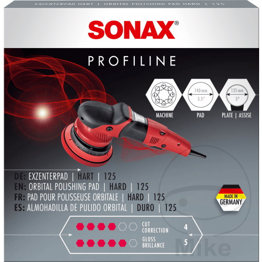 Sonax pad na excentr tvrdý 125 mm Sonax