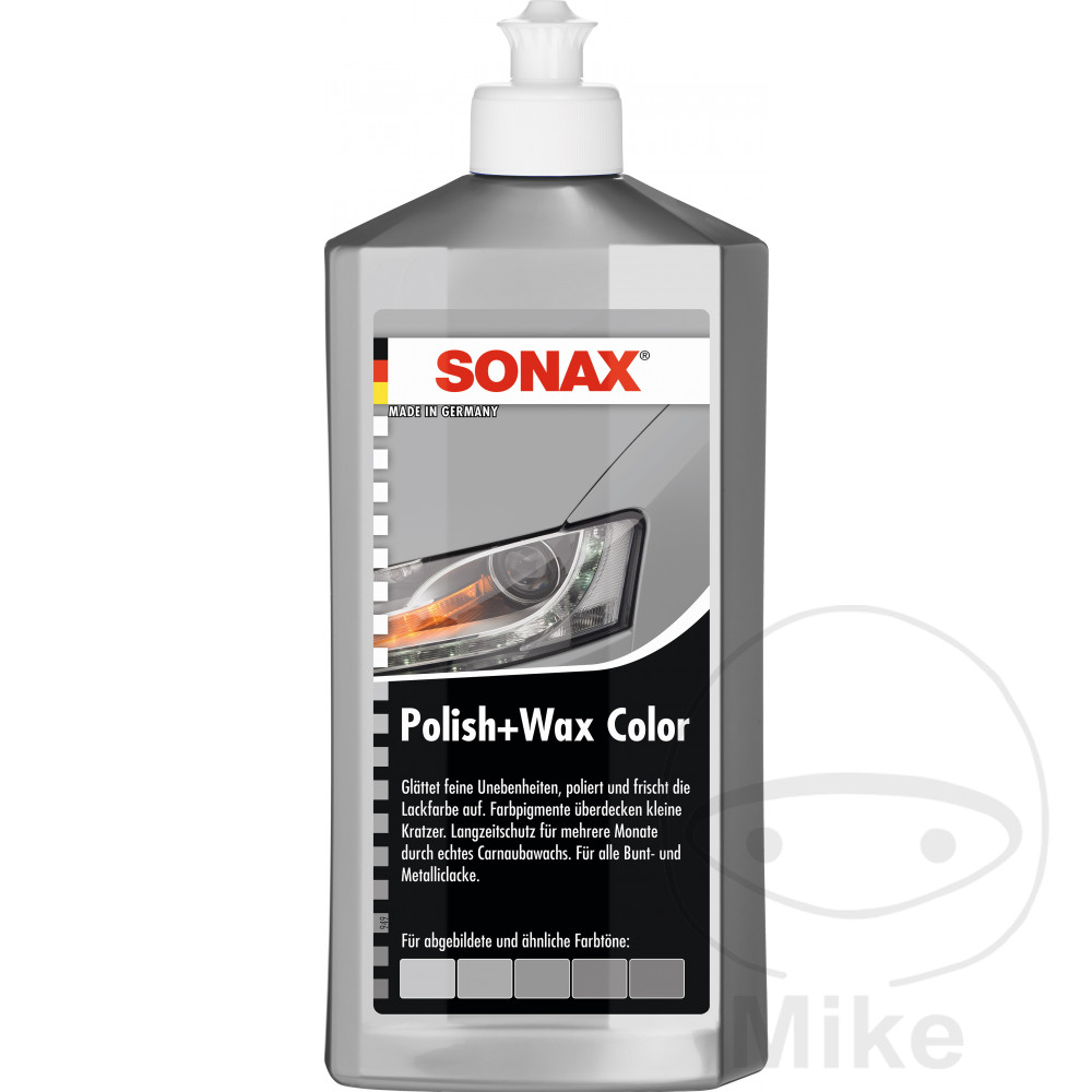 Sonax polish & Wax Color 500 ml Nano stříbrná/šedá Sonax