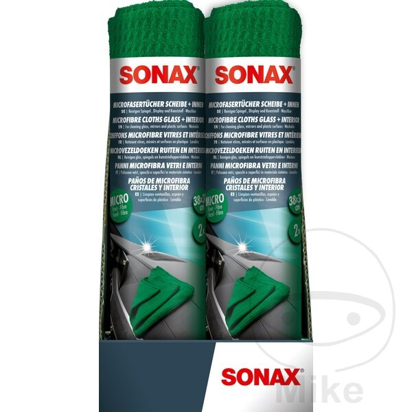 Sonax z mikrovlákna utěrky 2 ks. podložka + vnitřní Sonax