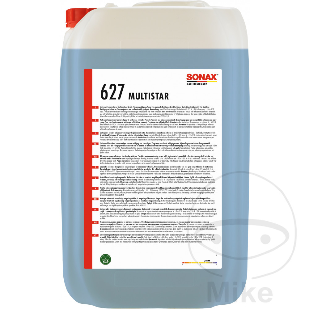 Sonax čistič předčistič 25 l Sonax SX MULTISTAR mycí linka