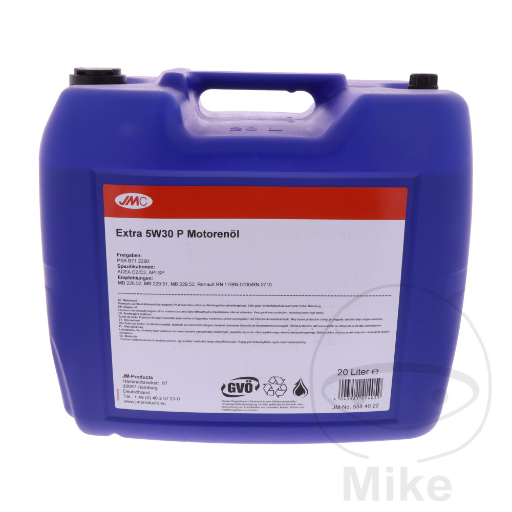 JMC motorový olej 5W30 P 20L JMC EXTRA