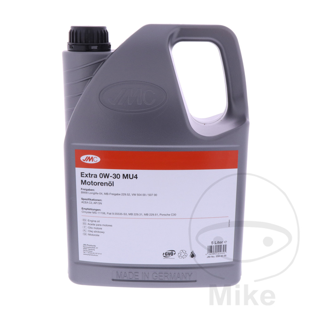 JMC motorový olej 0W30 MU4 5L JMC EXTRA ( )