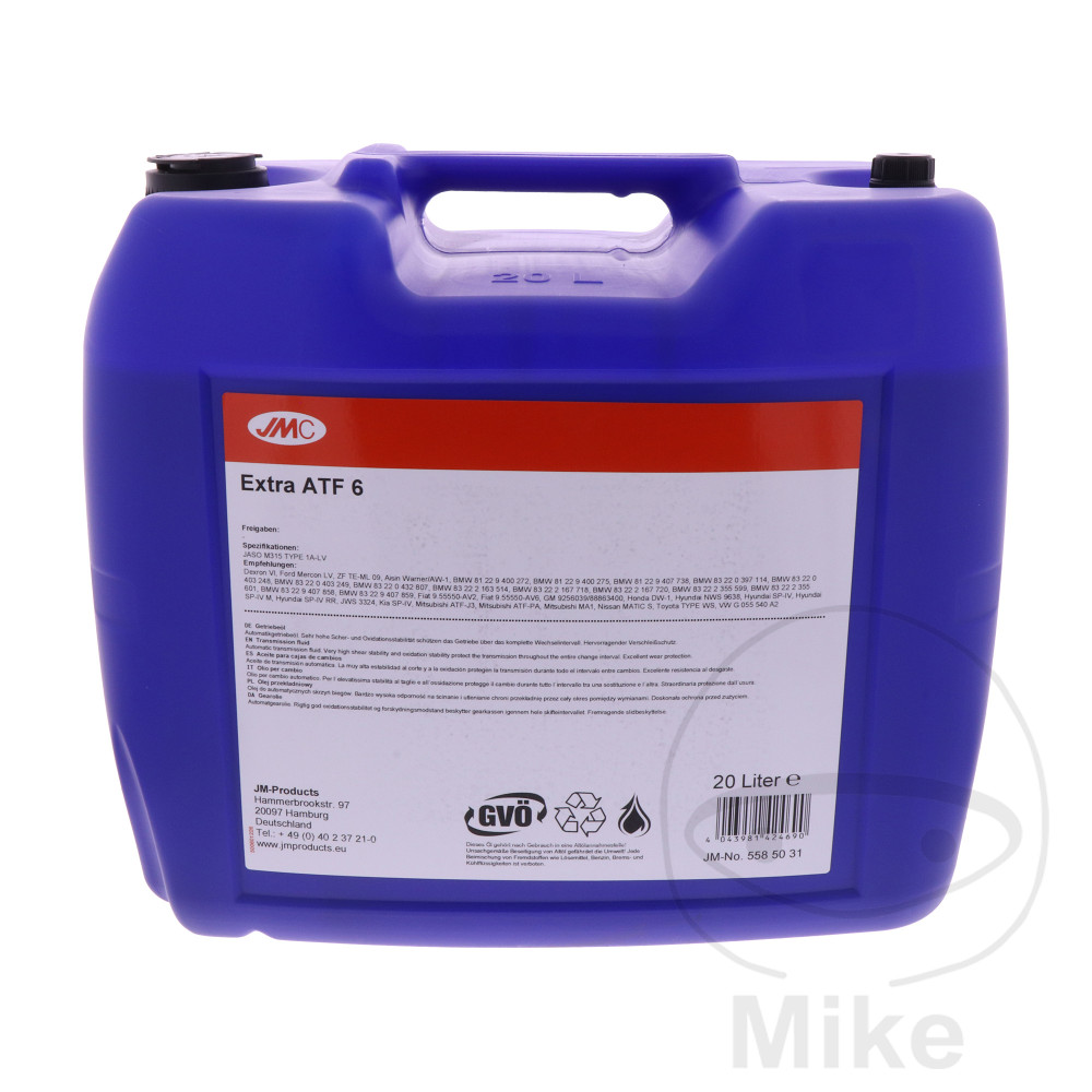 JMC olej převodový ATF 6 20L JMC extra