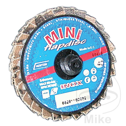 Norton lamelový brusný talíř 50 mm mini Norton opěrný talíř 5644034