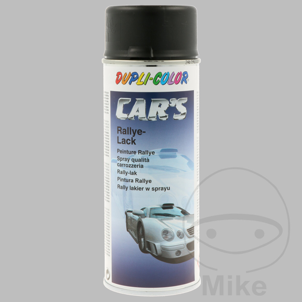 Dupli Color CARS Paint Spray Black Matt 600ML RAL 9005