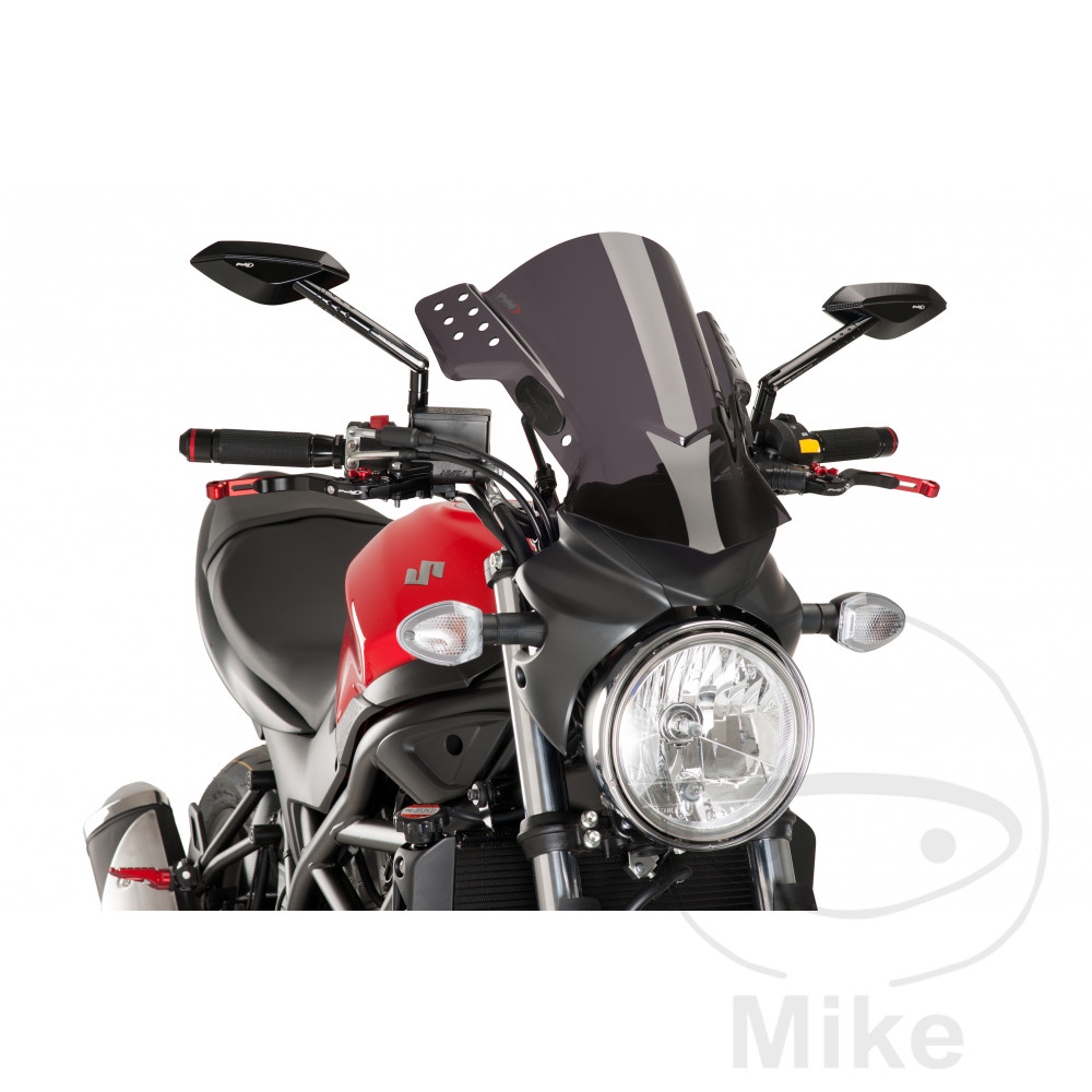 Puig plexi Rafale Puig tmavé APRILIA SHIVER 750 SL 07-09, SHIVER 750 SL ABS 08-09, SHIVER 900 ABS 17-18, TUONO 125 4T ABS 17-18, BMW F 800 800 R 09-12, F 800 800 R ABS 09-14, G 310 R ABS 16-17...