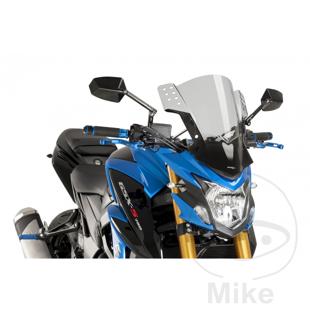 Puig plexi Rafale Puig kouřově šedé APRILIA SHIVER 750 SL 07-09, SHIVER 750 SL  ABS 08-09, SHIVER 900  ABS 17-18, TUONO 125 4T  ABS 17-18, BMW F 800 800 R 09-12, F 800 800 R  ABS 09-14, G 310 R  ABS 16-17...