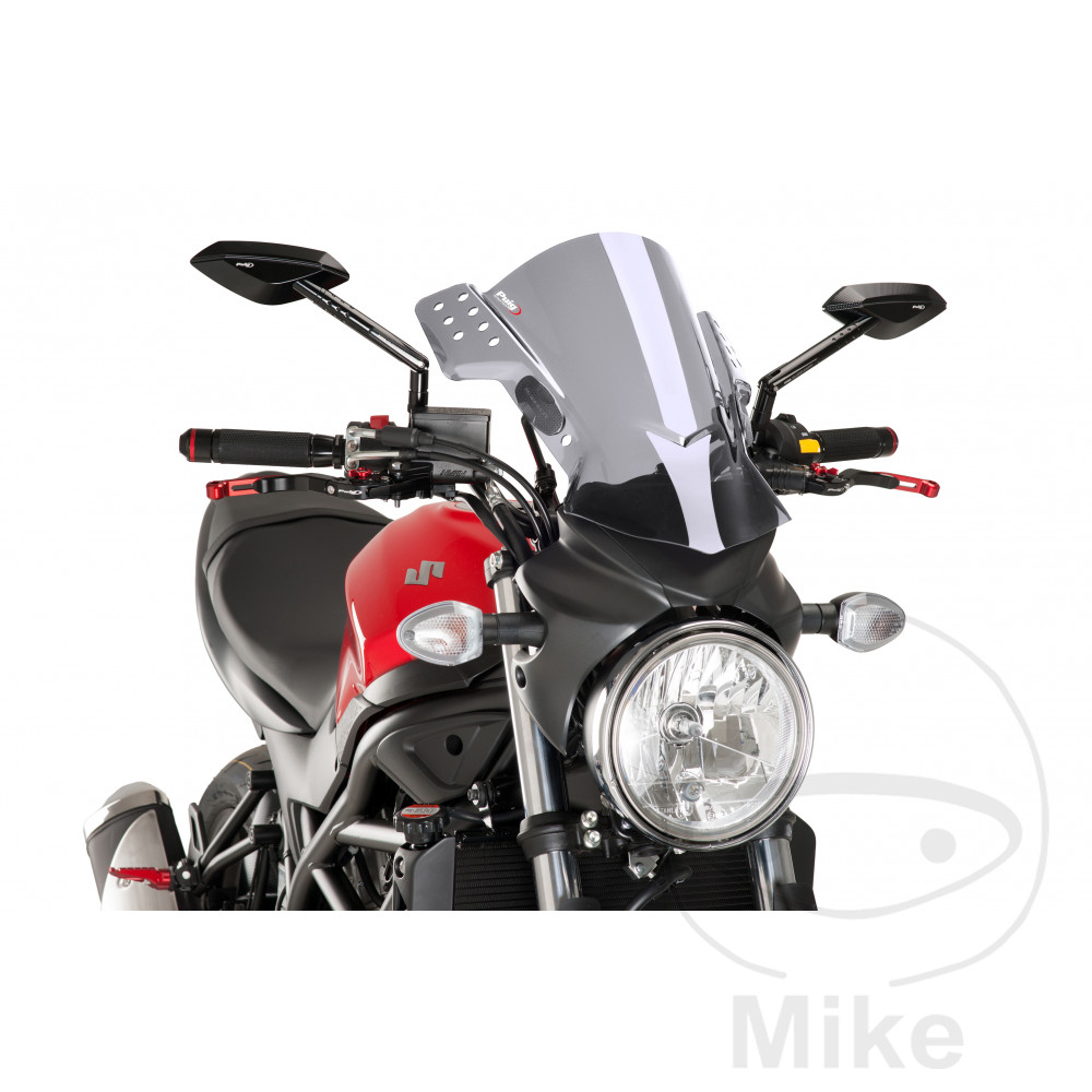 Puig plexi Rafale Puig kouřově šedé APRILIA SHIVER 750 SL 07-09, SHIVER 750 SL ABS 08-09, SHIVER 900 ABS 17-18, TUONO 125 4T ABS 17-18, BMW F 800 800 R 09-12, F 800 800 R ABS 09-14, G 310 R ABS 16-17...