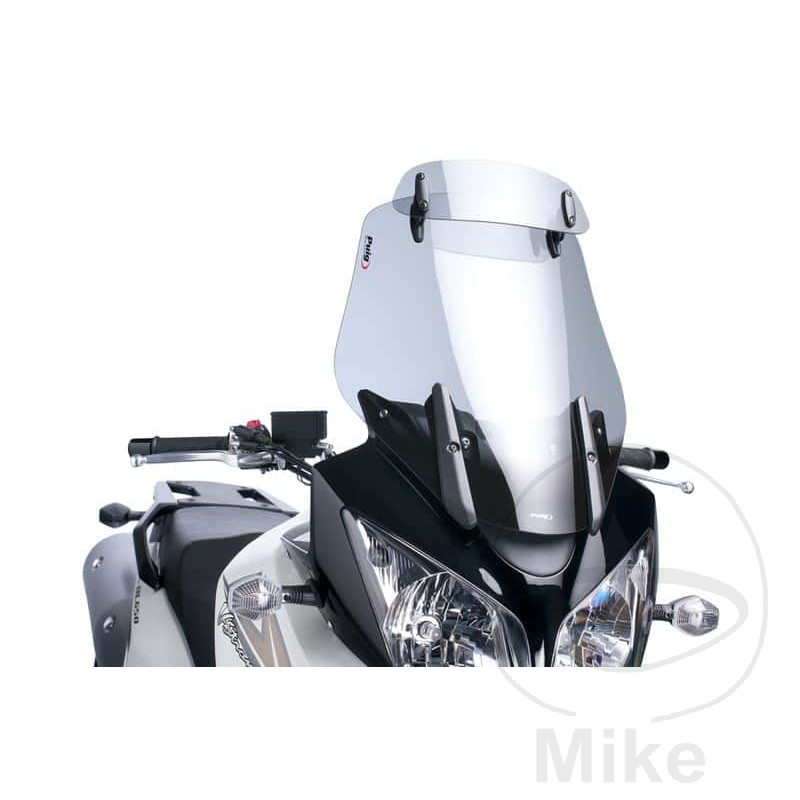 Puig cestovní plexi Visor Puig kouřově šedé SUZUKI DL 650 V-STROM 04-11, DL 650 U3 V-STROM 04-08, DL 650 A V-STROM ABS 07-11, DL 650 AU3 V-STROM ABS 07-08, DL 650 UE V-STROM 09-10, DL 650 AUE V-STROM ABS 09-11