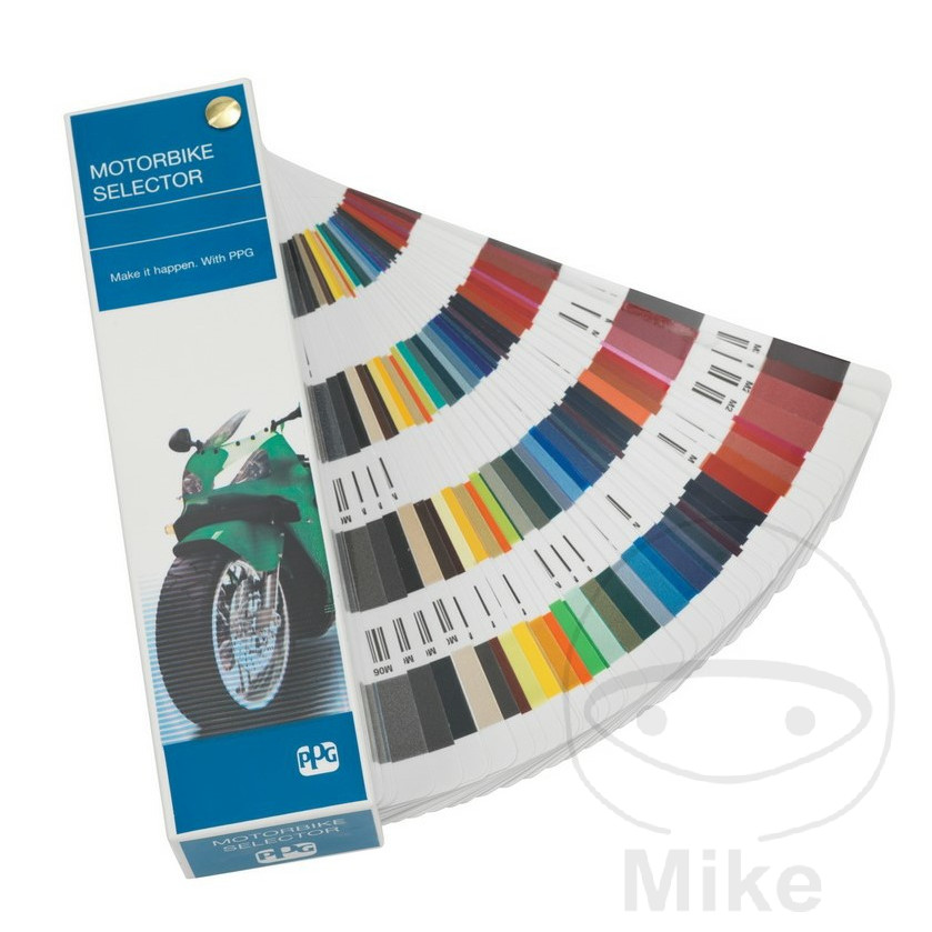 PPG vzorník odstínů PPG motocykl