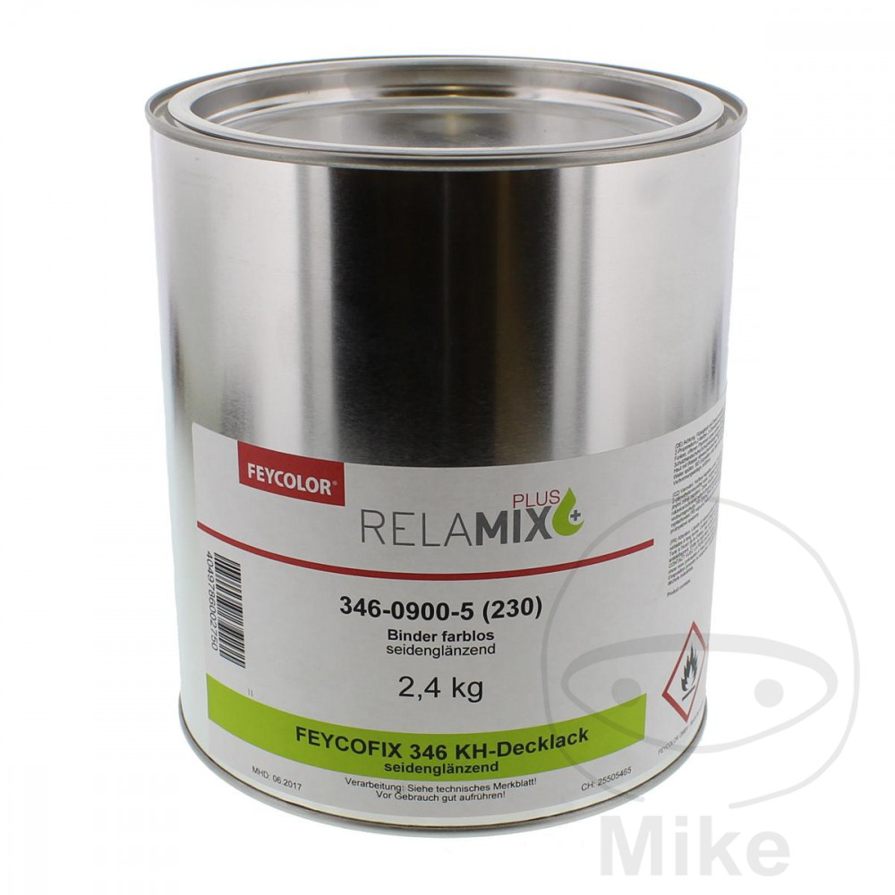 Feycolor 1K KH Single-Layer Lacquer 346 2.4 kg Feycofix Semi-Gloss