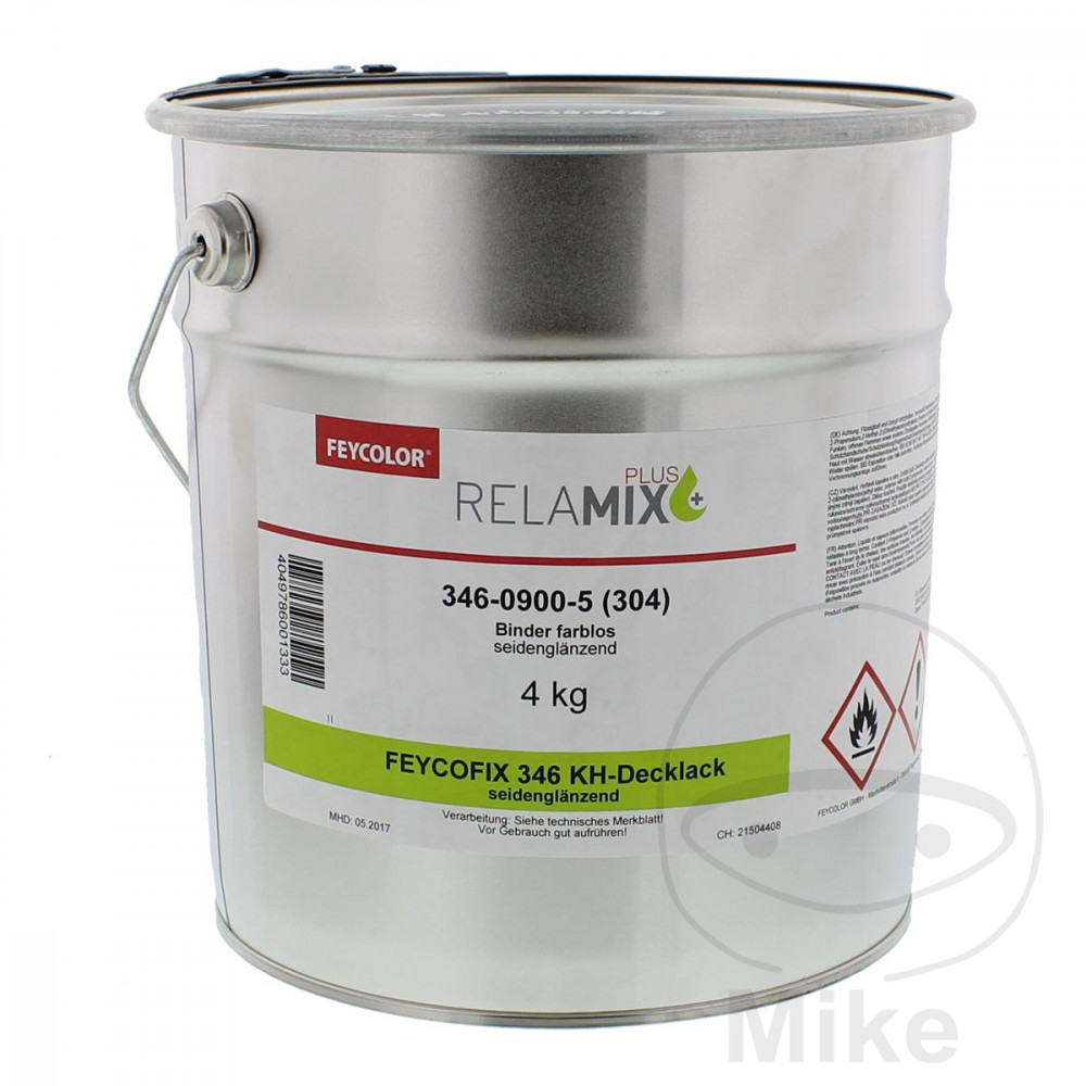 Feycolor 1K KH Single-Layer Lacquer 346 4 kg Feycofix Semi-Gloss