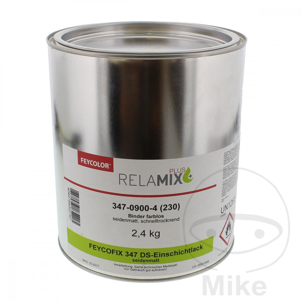 Feycolor 1K KH Single-Layer Lacquer 347 2.4 kg Feycofix Semi-Matt