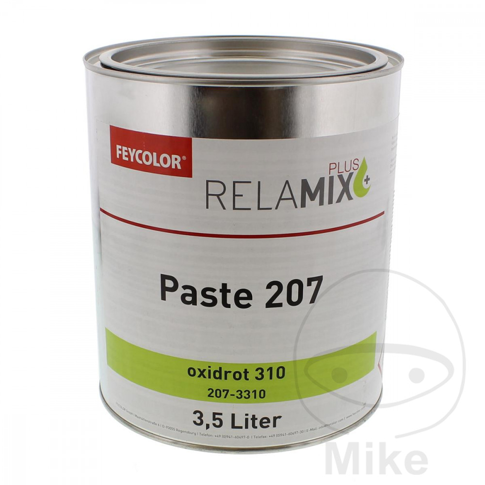 Feycolor Pigment Paste 207 310 3.5 l Oxide Red