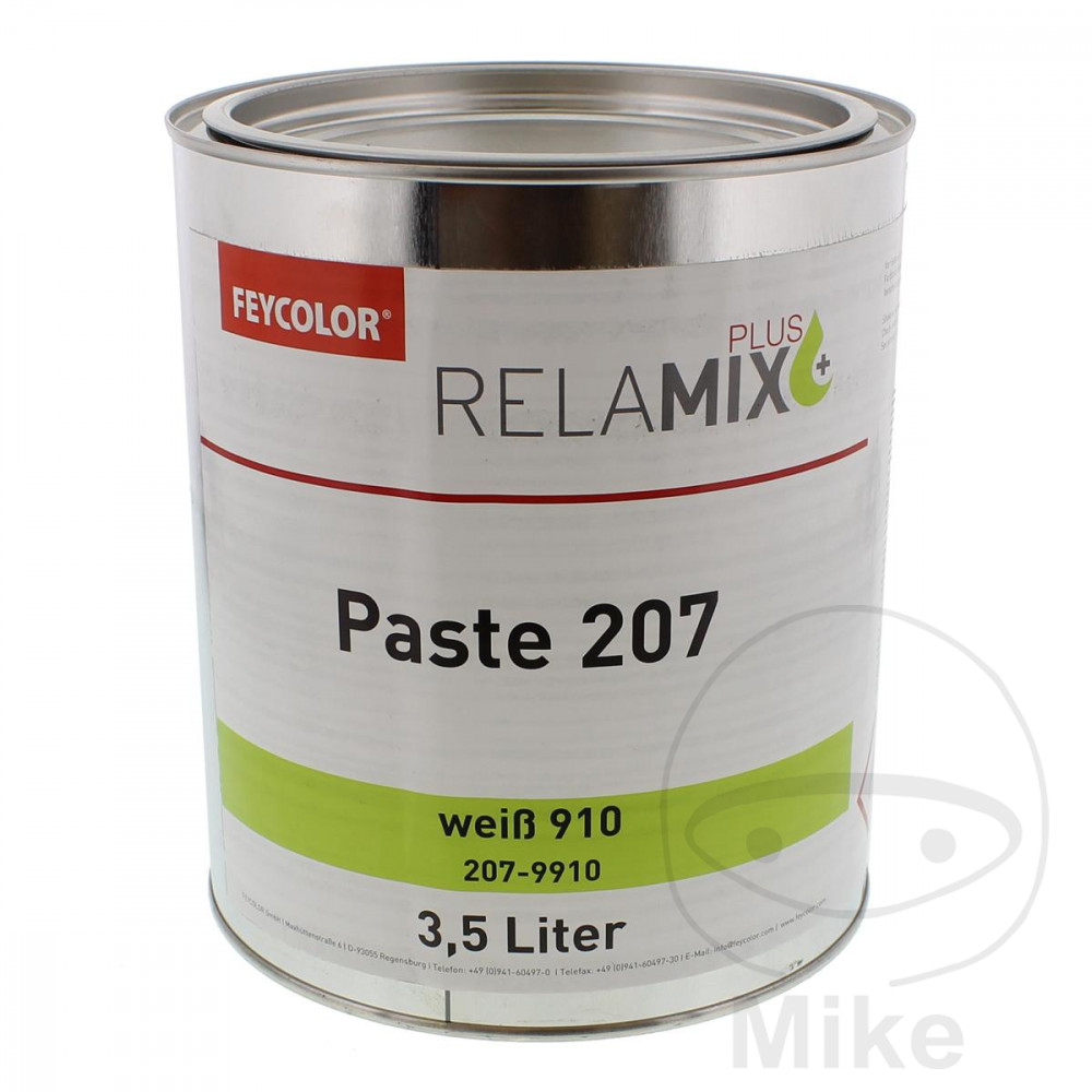 Feycolor Pigment Paste 207 910 3.5 l White