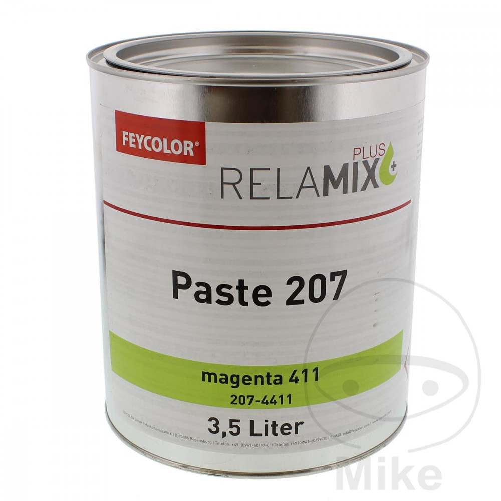 Feycolor Pigment Paste 207 411 3.5 l Magenta