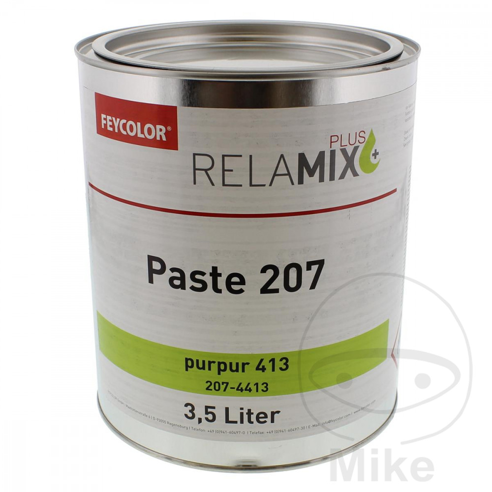 Feycolor Pigment Paste 207 413 3.5 l Purple