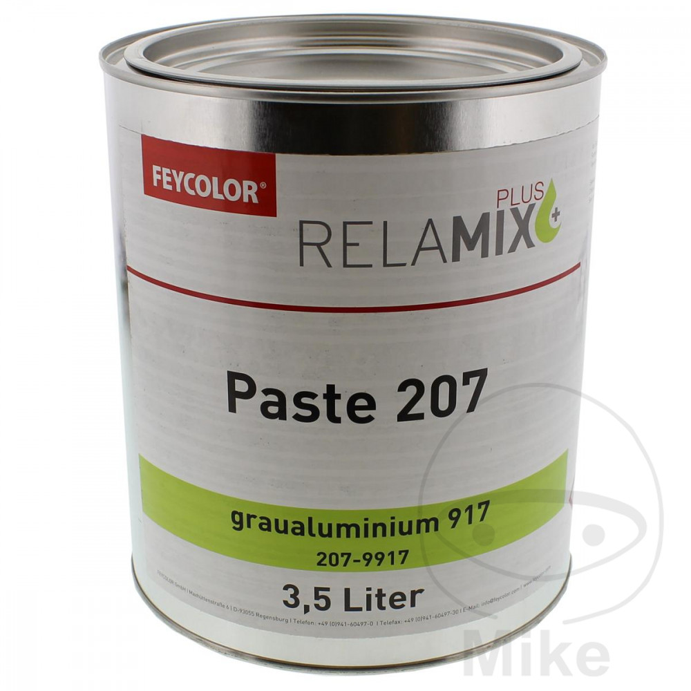 Feycolor Pigment Paste 207 917 3.5 l Aluminium Grey