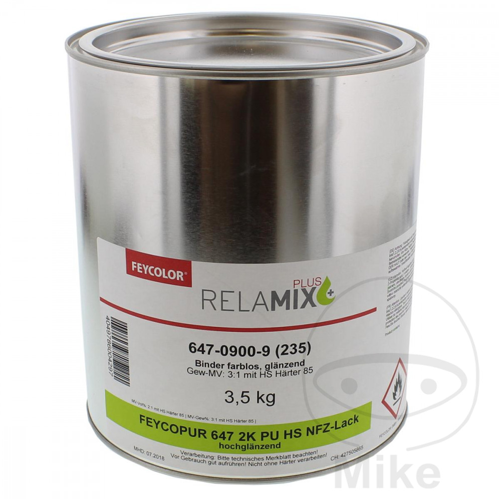 Feycolor HS High-Gloss 2K Clear Coat 3.5 kg 647 FEYCOPUR