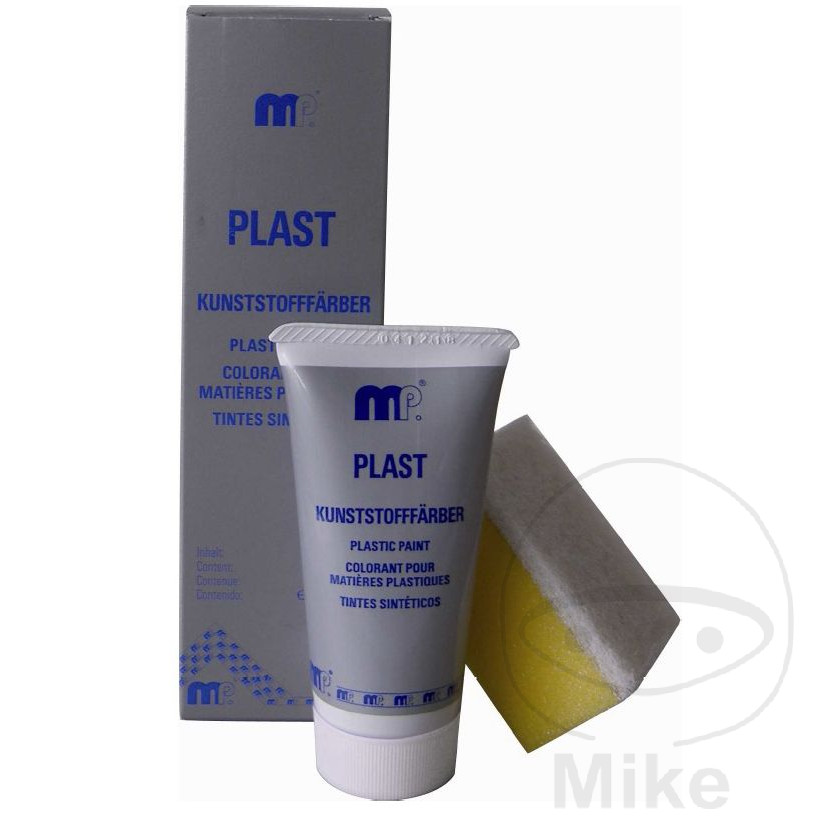 Feycolor plastic paint 75 ml MP PLAST black with sponge