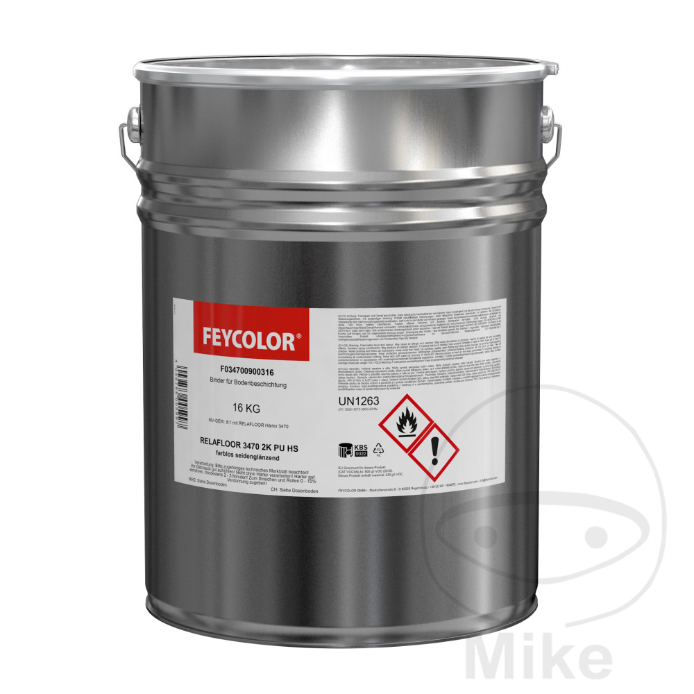 Feycolor Floor Coating 3470 16 kg RELAFLOOR Semi-Gloss Clear