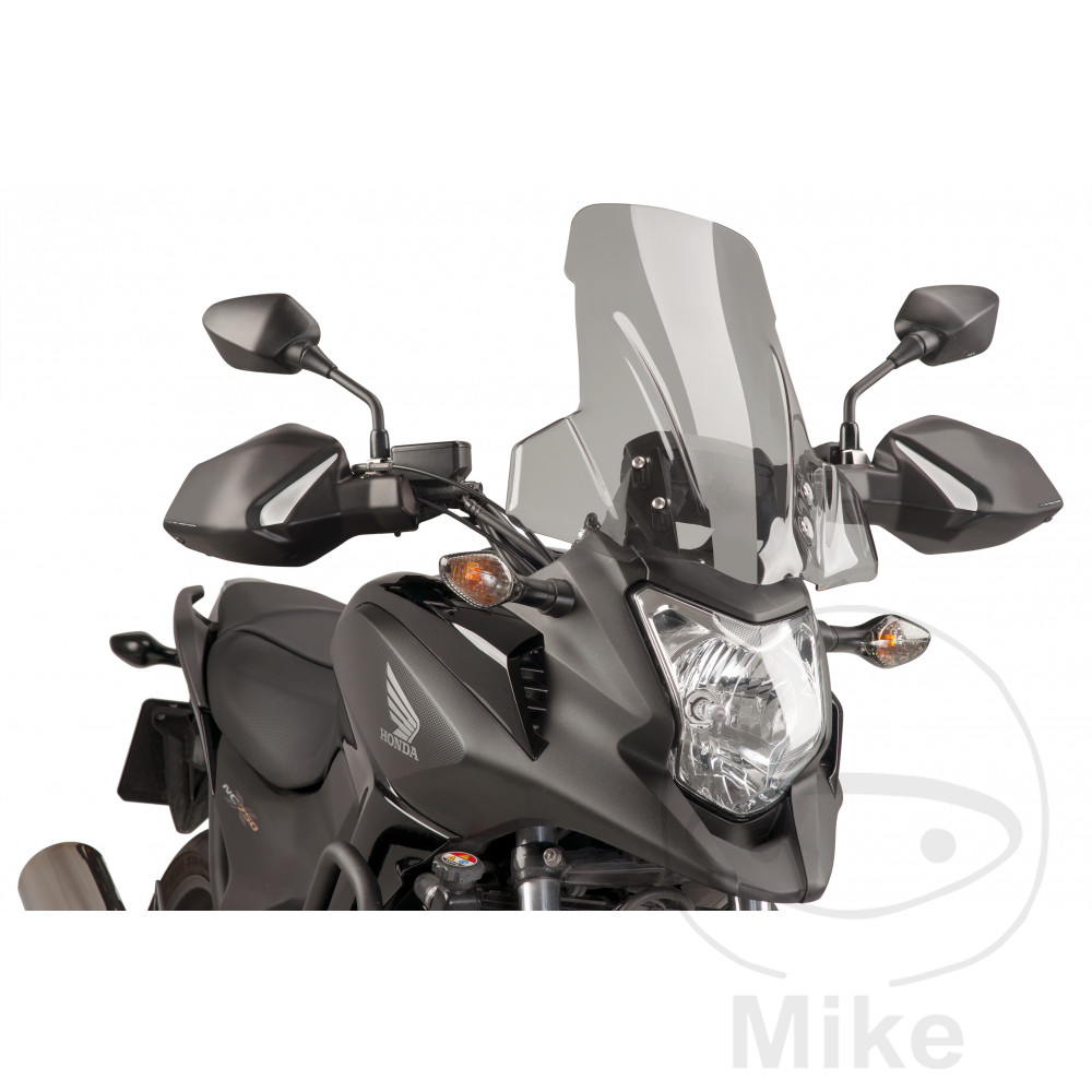 Puig cestovní plexi Puig kouřově šedé HONDA NC 700 X 12-14, NC 700 XA  ABS 12-14, NC 700 XD DCT ABS DCT 12-14, NC 750 XA  ABS 14-15, NC 750 XD DCT ABS 14-15, NC 750 XD DCT ABS DCT 14-15