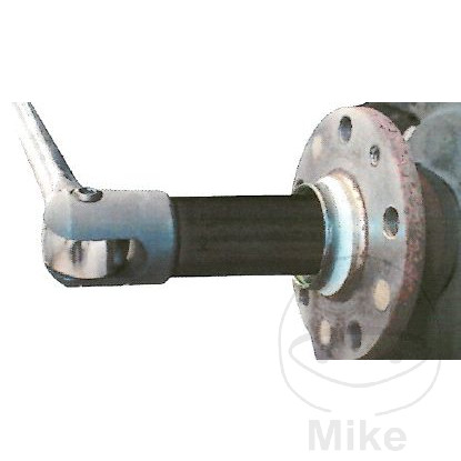Gedore Automotive rázová nástrčná hlavice 12 hran 3/4 24 mm délka 90 MM