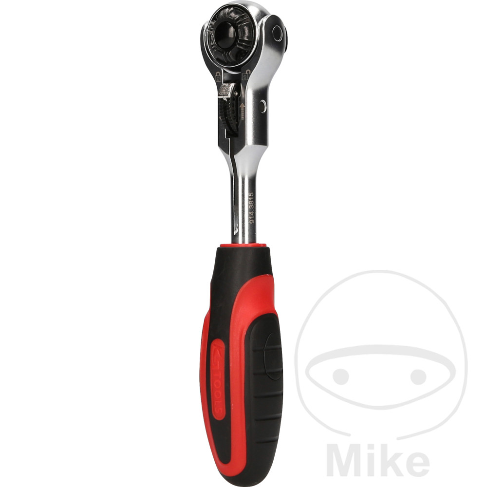 KS Tools přepínací ráčna 3/8Z Mini T-rukojeť výkyvná hlava