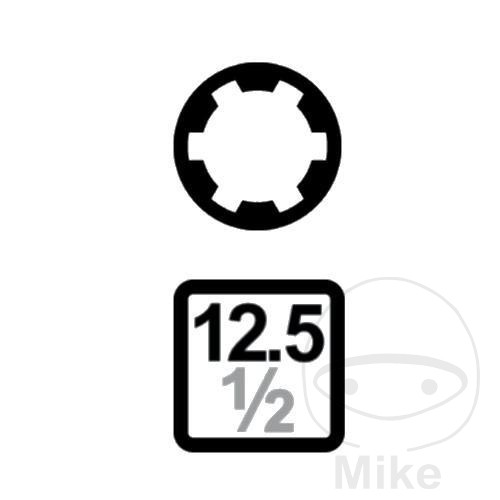 JMP ořech sada RIBE 1/2 32-dílná