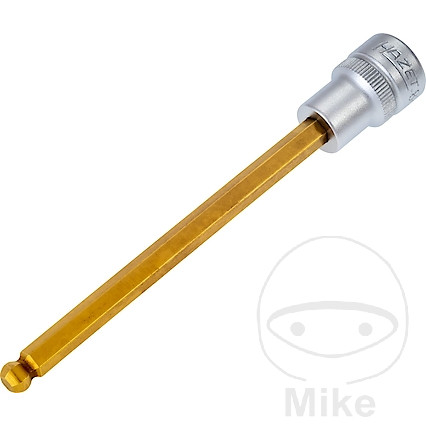 Hazet Hex Socket 3/8 6MM Length 116MM Ball End