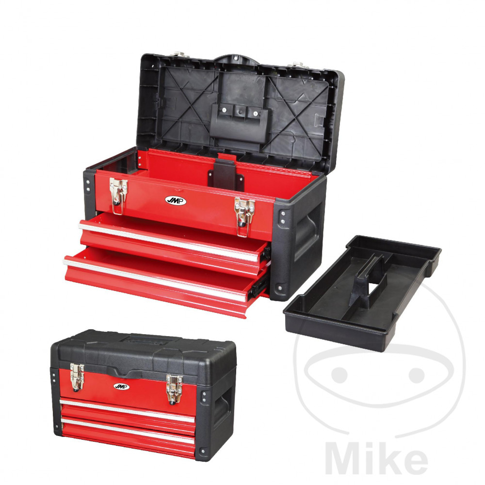 JMP Empty Tool Case 2 Drawers + Lid Compartment