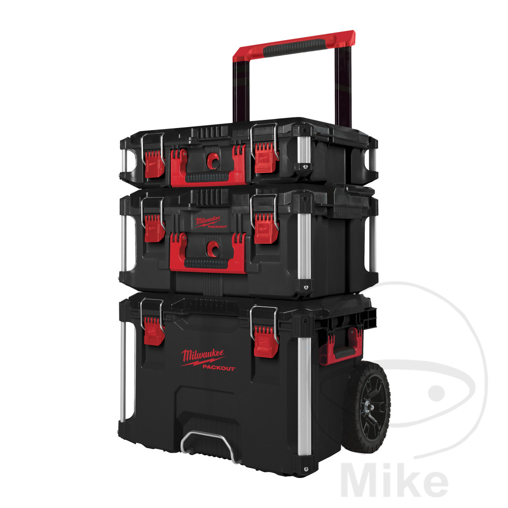 Milwaukee trolley + 3 kufr Milwaukee Packout