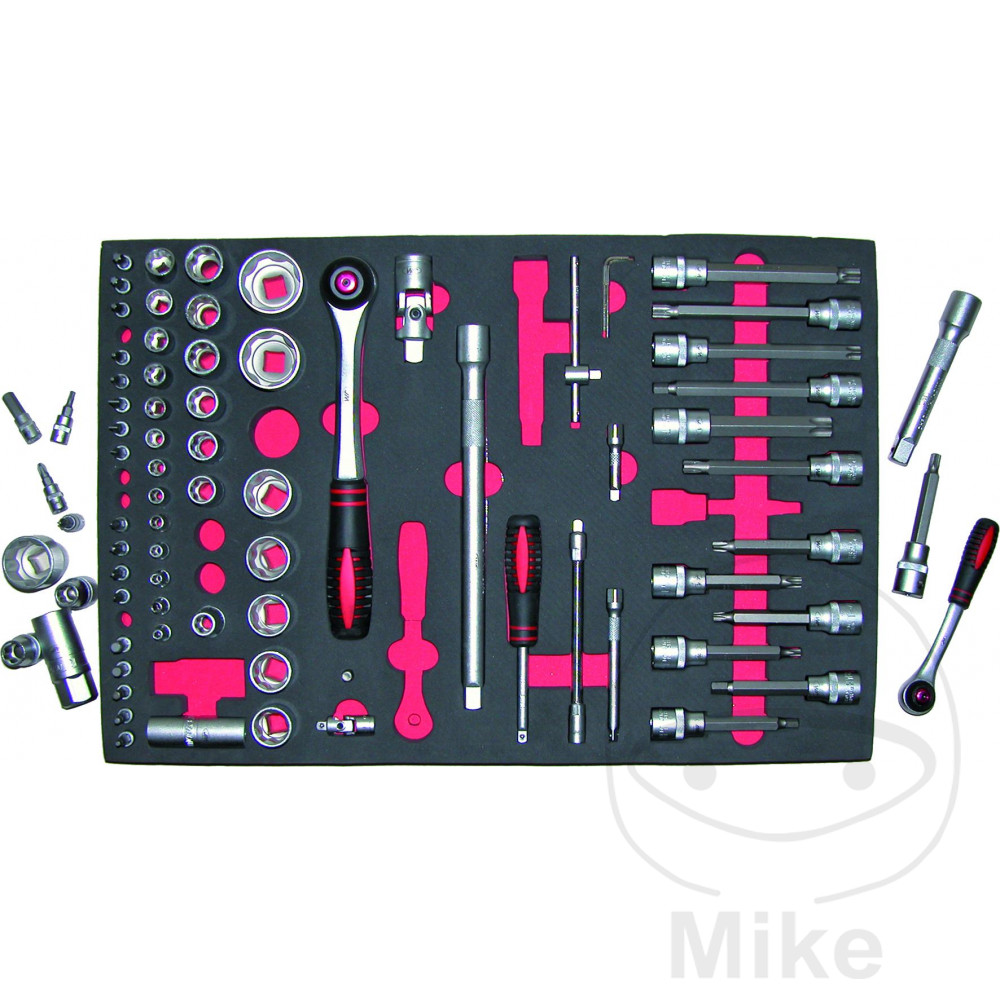 JMP sada nářadí nerez vložka 82-dílná