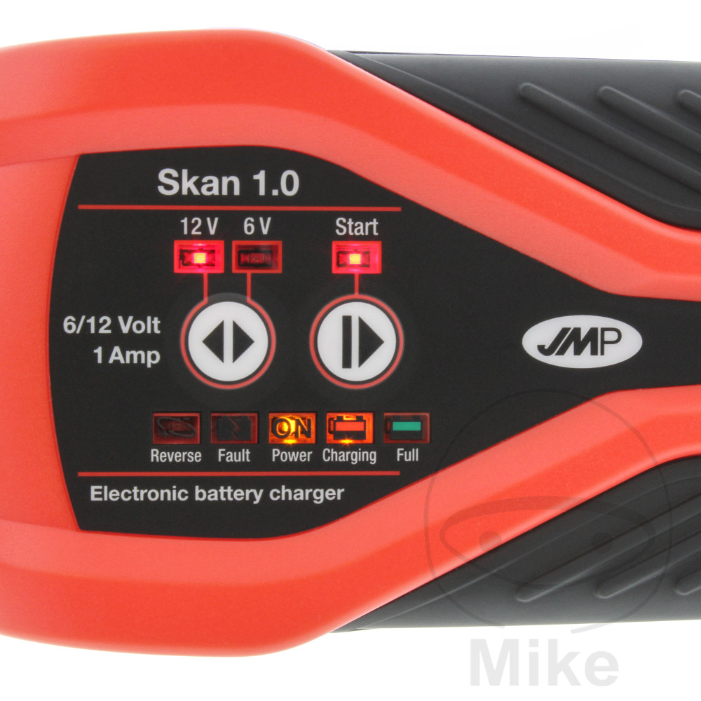 JMP nabíječka akumulátorů Skan 1.0 6/12V 1A ADIVA AD 250 07, AD 250 IE 08-10, NAMURA 50 09-10, ADLY/HER CHEE/HERKULES AIR TEC 1 50 AC 06-10, CHEE/HERKULES AIR TEC SSII 50 LC 09-11, CHEE/HERKULES AT 50 PT2 99-01, CHEE/HERKULES ATV 50 MOD155 04-06...