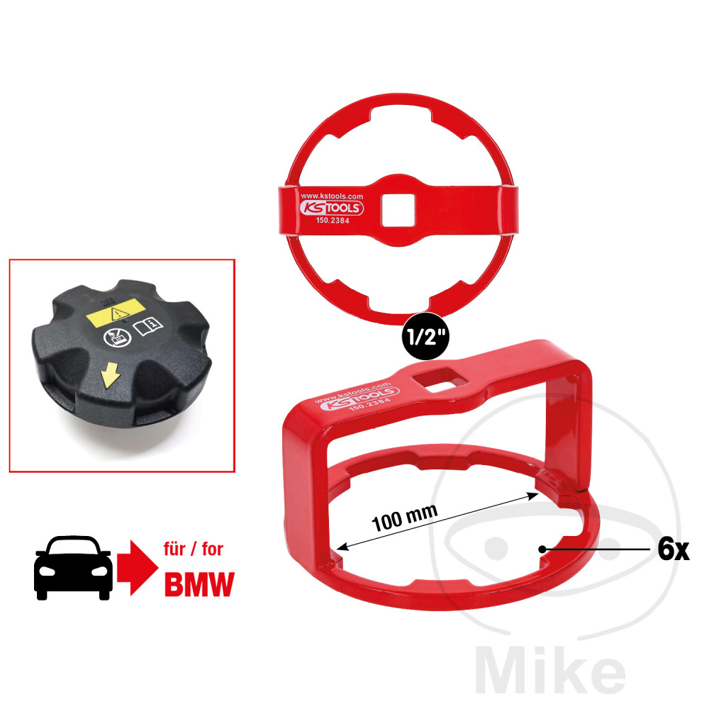 KS Tools uvolňovací nástroj 1/2Z BMW víko chladiče