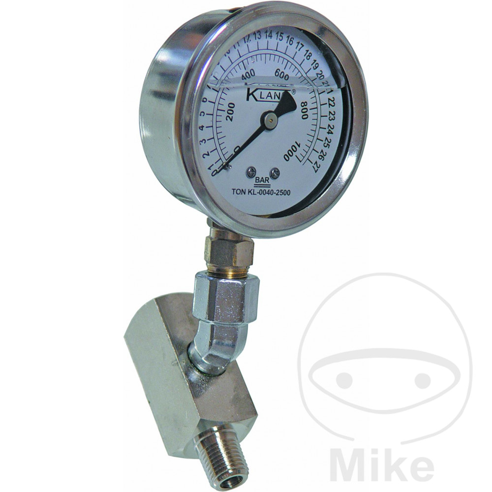 Gedore Automotive manometr 1000 bar 3/8 pro hydraulický Hand/nožní pumpa