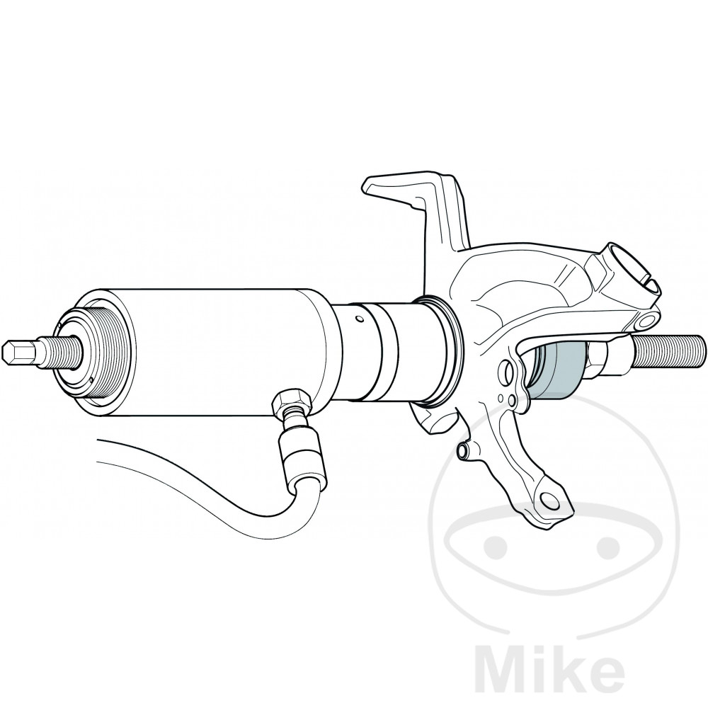 Gedore Automotive upínací adaptér pro HYDR válec + O-RING