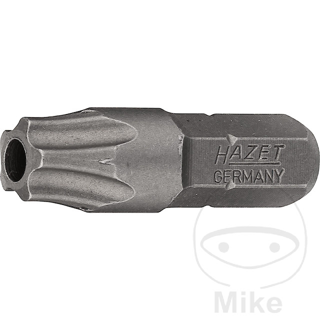 Hazet Bit 5-STERN 40H 1/4 Length 25MM 1/4=6.3MM