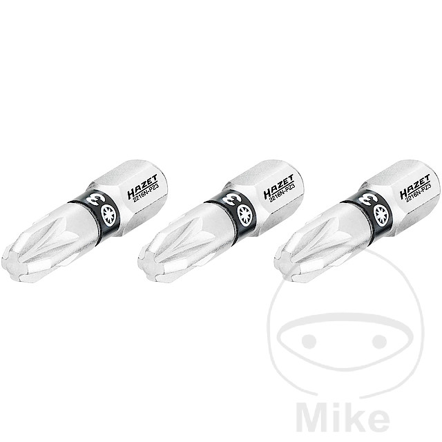 Hazet BIT KR hadice PZ3 1/4Z 3 - dílná 25 mm 1/4Z=6.3 mm