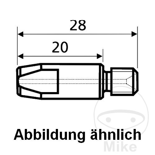 Migatronic proudová tryska 10
