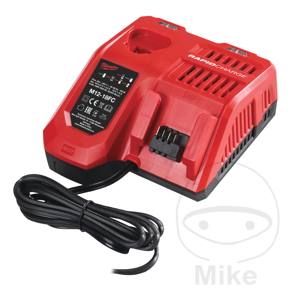 Milwaukee nabíječka M12-18FC 12+18V