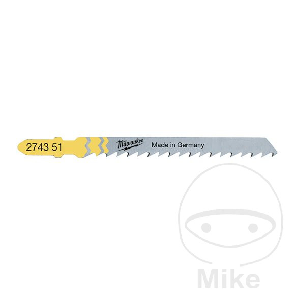 Milwaukee pilový list do přímočaré pily 75X4 mm pro dřevo T101D VE5