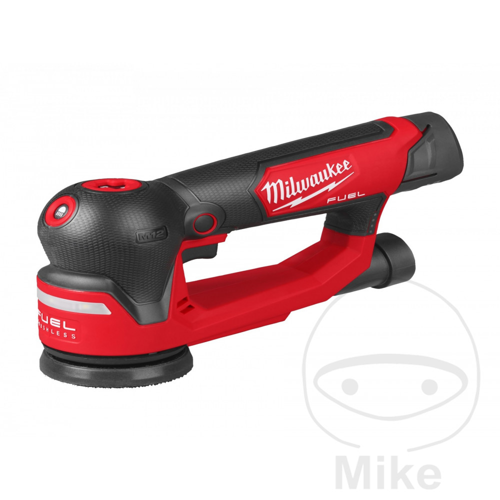 Milwaukee akumulátor excentrická bruska 12V 75MM M12FSDR75-202B