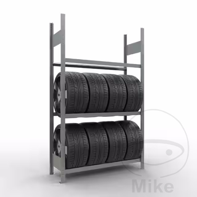 Kleck regál na pneumatiky 3 úrovně základní pole 2000X1260X436 mm pozinkovaný