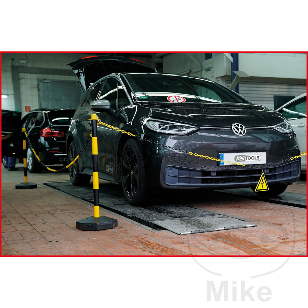 KS Tools zábrana sada HV 4 sloupek 20M řetěz