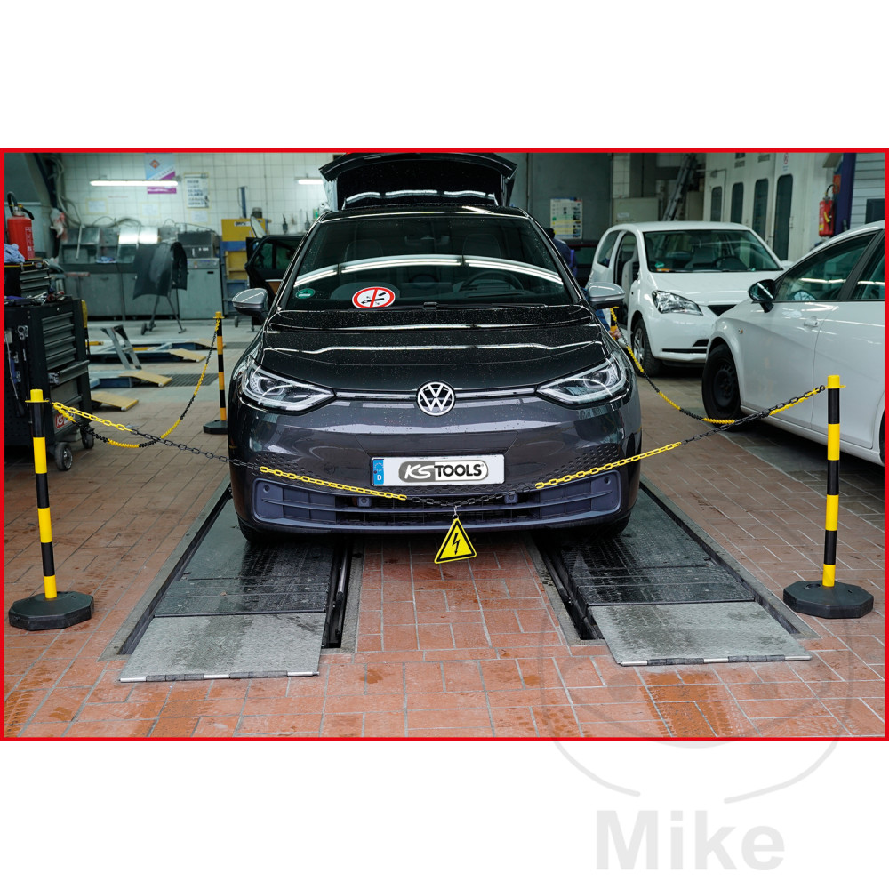 KS Tools zábrana sada HV 4 sloupek 20M řetěz